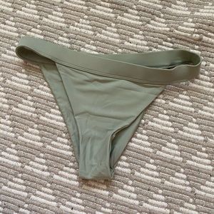 Mid rise bikini bottom